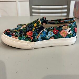 Keds Kids Floral Slip-On Shoes - Multicolor